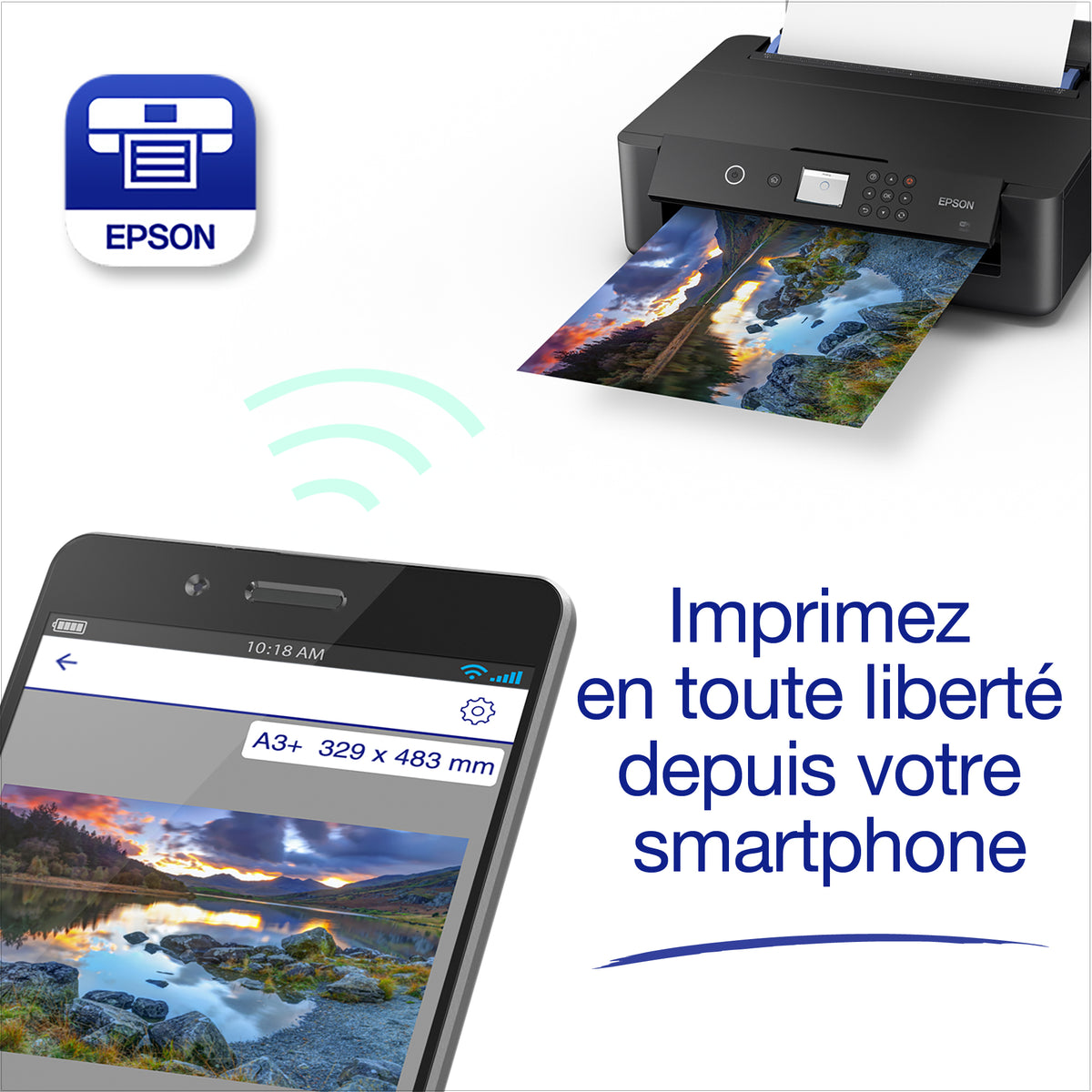 Epson Expression Photo HD XP-15000 - Imprimante A3 couleur jet d'encre