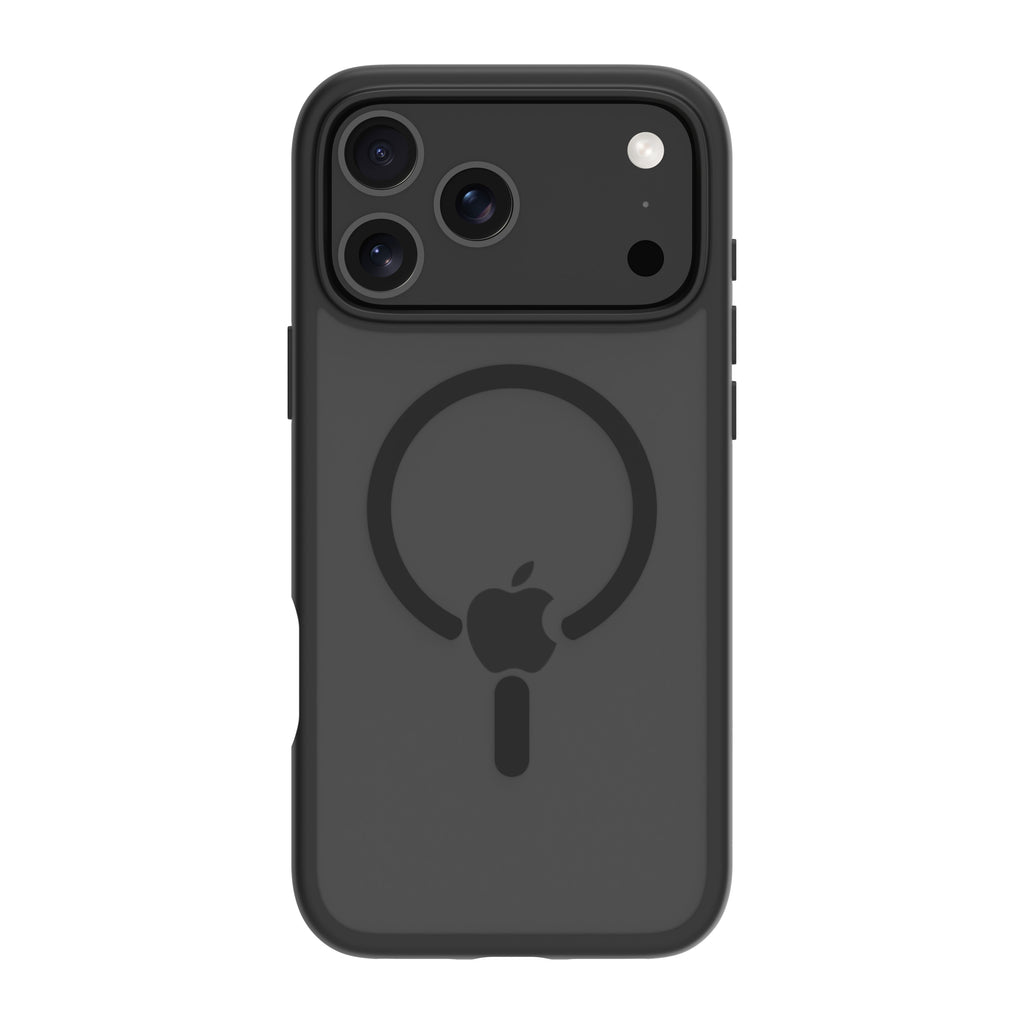 Coque iPhone 17 Pro Max MagSafe DBRAMANTE1928 Noir Transparent