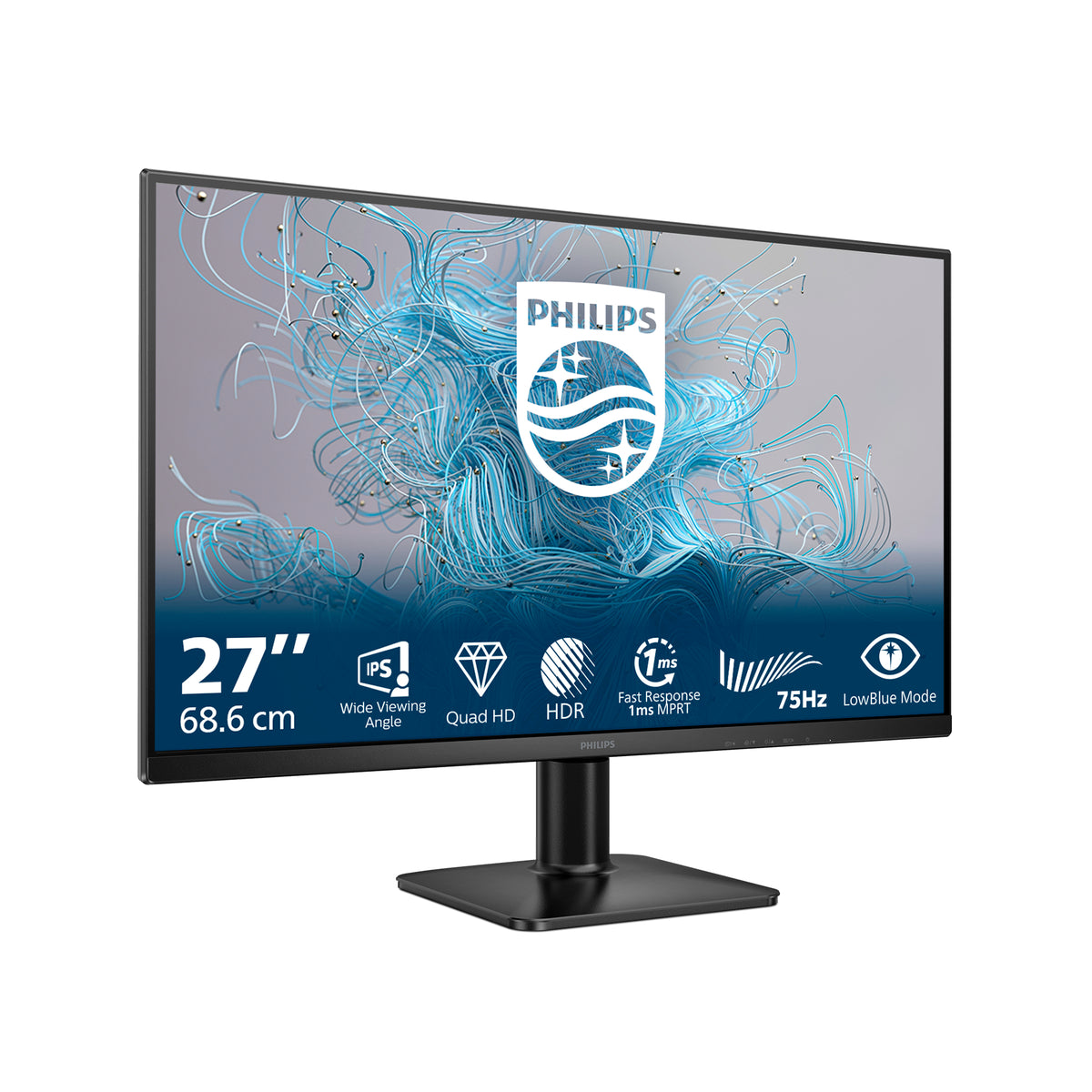 Philips 27E2N1500L - Écran LED 27" QHD - 75 Hz - IPS - HDR10