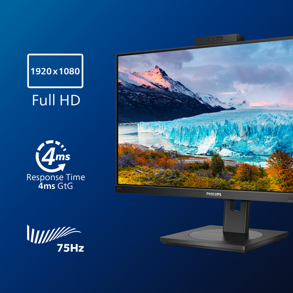 Philips 27" Full HD Écran LED IPS - 75 Hz - Haut-parleurs