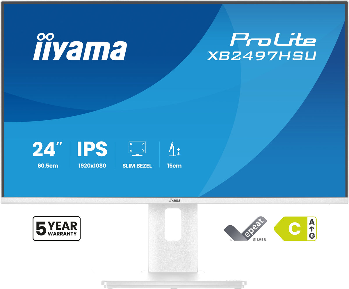 Écran LED IIYAMA 24" Full HD 120Hz IPS - ProLite XB2497HSU-W1
