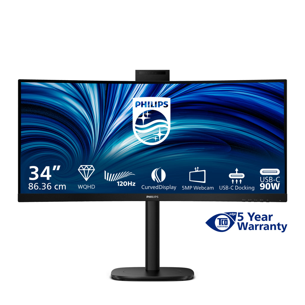 PHILIPS 34B2U3600CH écran incurvé 34" WQHD 120Hz