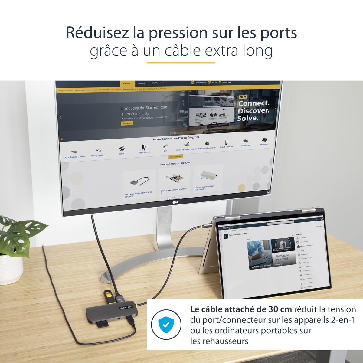 Adaptateur USB-C 4K 60Hz HDMI® StarTech