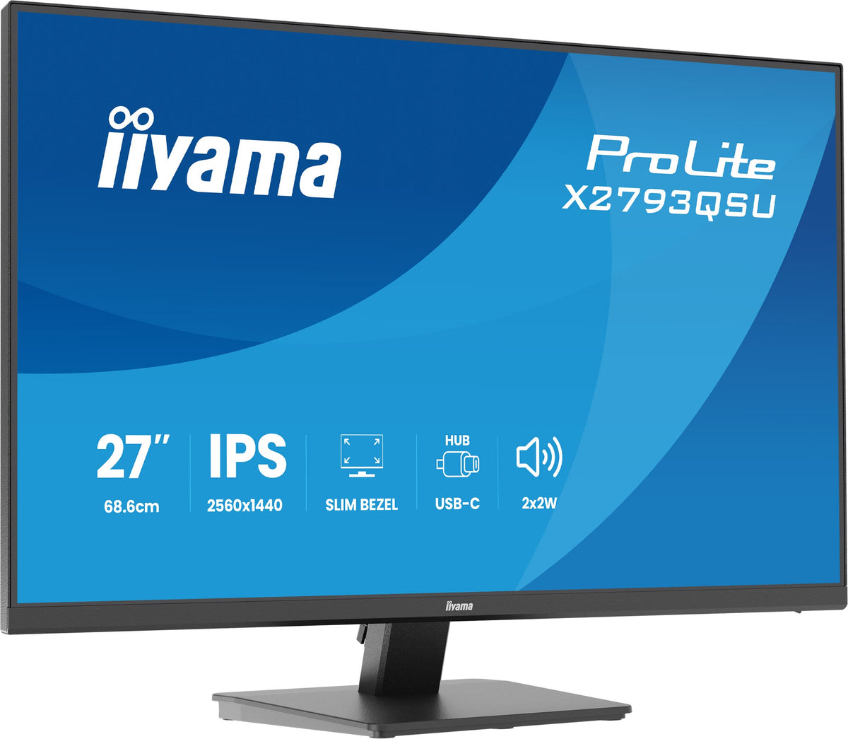 IIYAMA ProLite X2793QSU-B1 Écran 27" QHD 75Hz IPS
