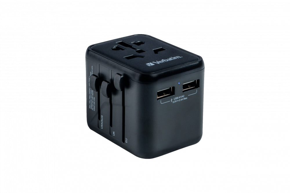 Adaptateur secteur Verbatim UTA-01 12W - Alimentation universelle