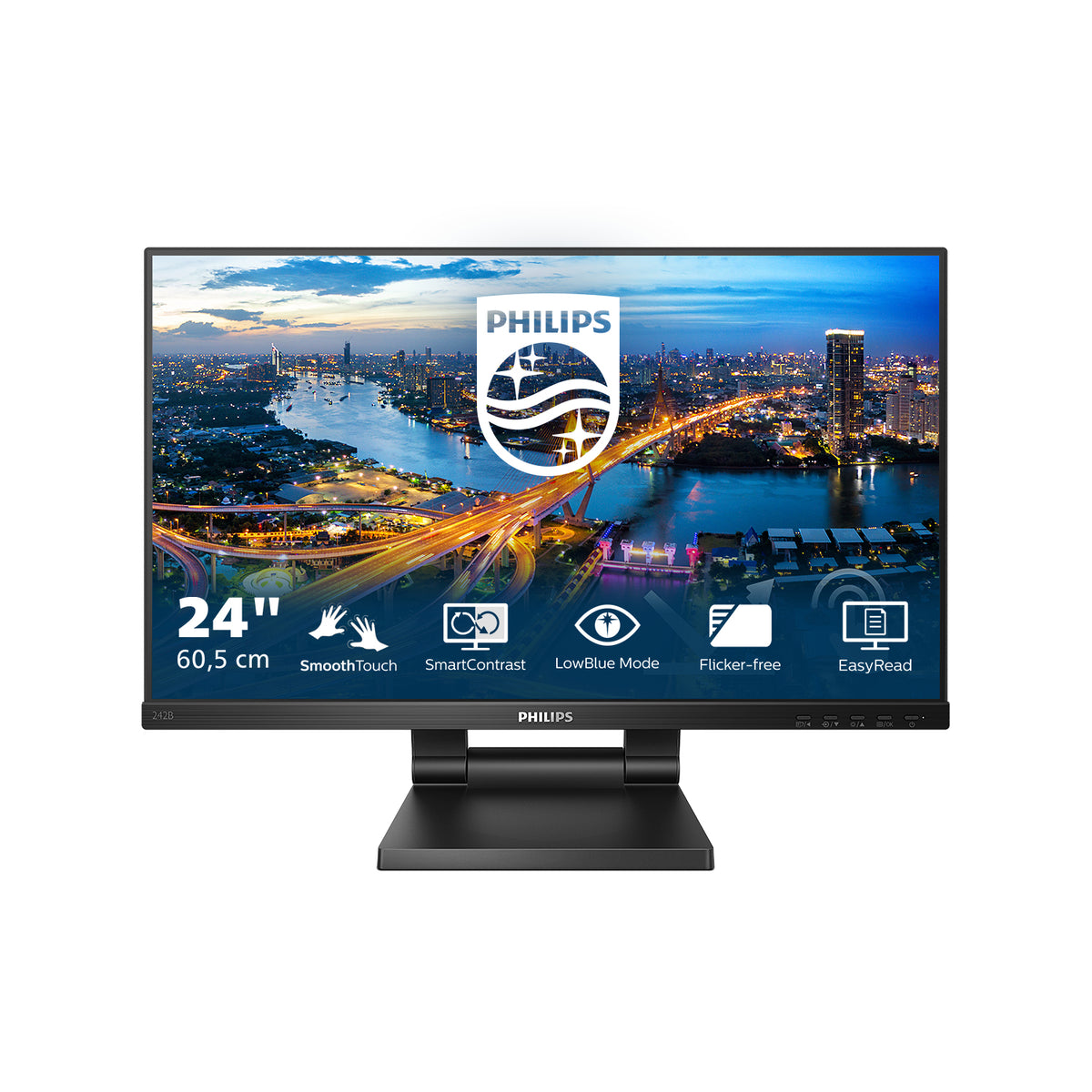 Philips 242B1TC Écran Tactile 24" Full HD - Achetez en Ligne