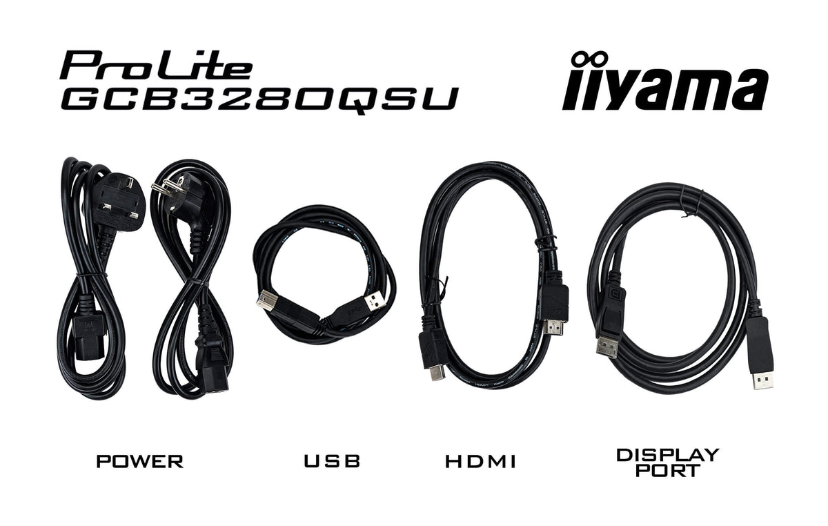 Écran gaming incurvé iiyama 32" WQHD 180Hz - GCB3280QSU-B2