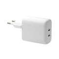 Adaptateur secteur 25W 2 USB-C blanc Europe DBRAMANTE1928