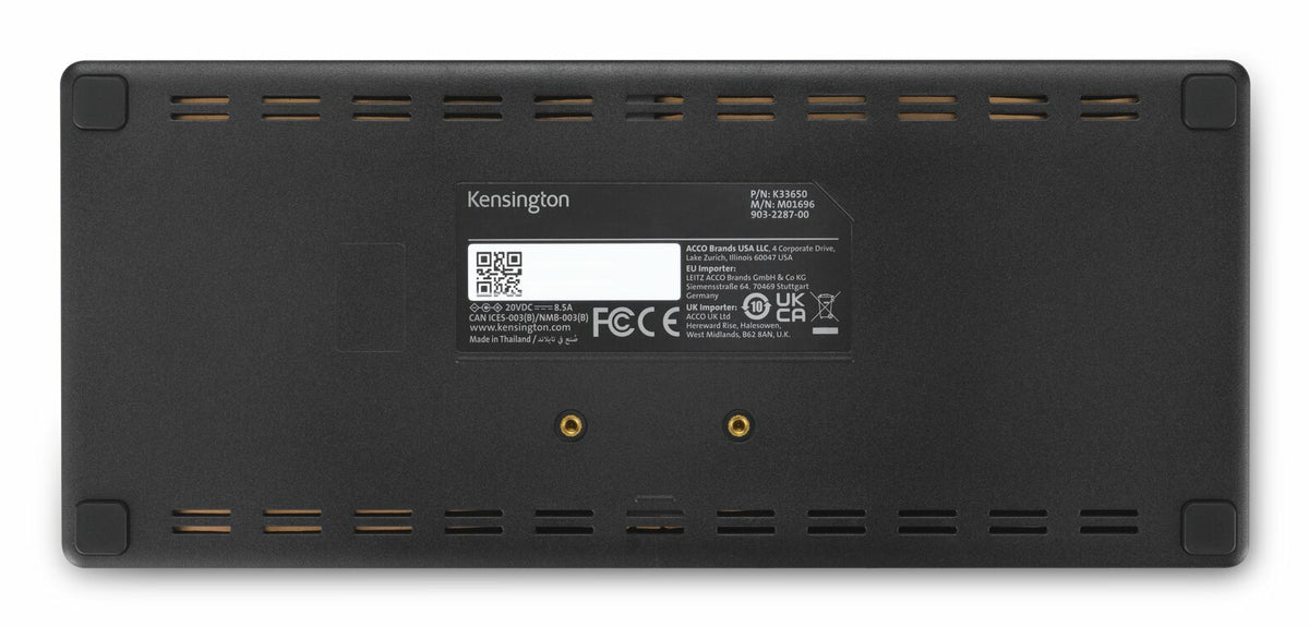 Station d'accueil 4K KENSINGTON SD4781P | USB-C & USB-A