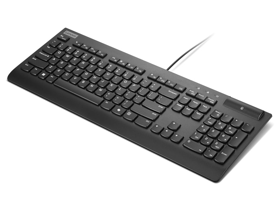 Clavier Lenovo Smartcard Wired II AZERTY USB noir