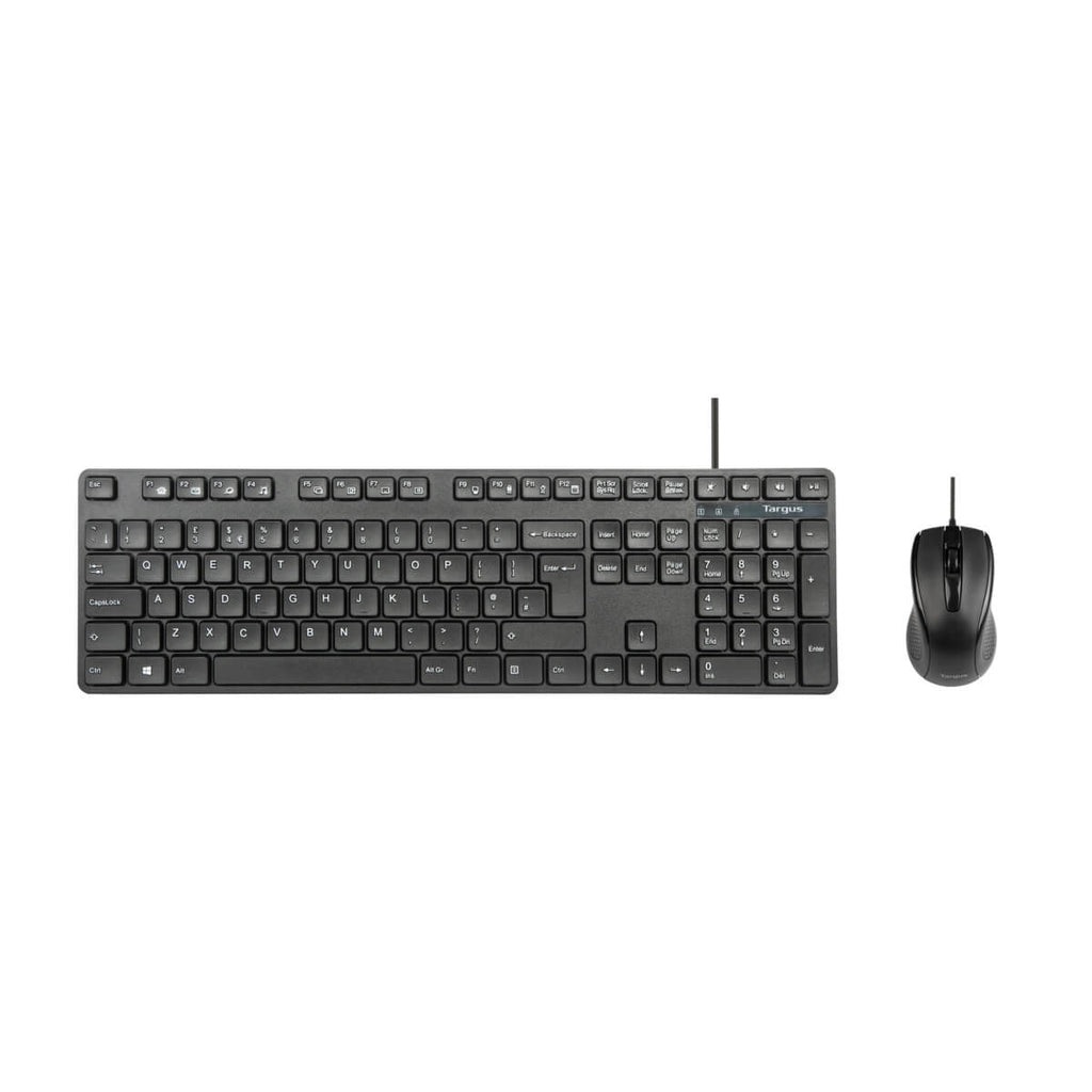 Kit clavier & souris filaire grande taille Targus - Confort optimal