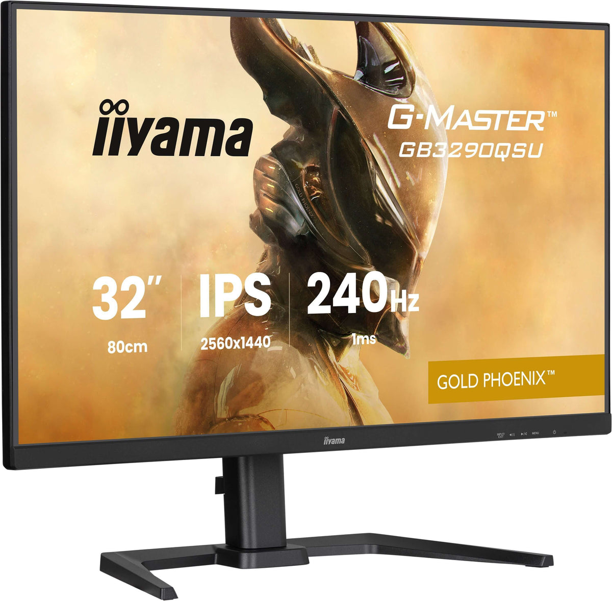 Écran gaming IIYAMA 31.5" QHD 240Hz IPS