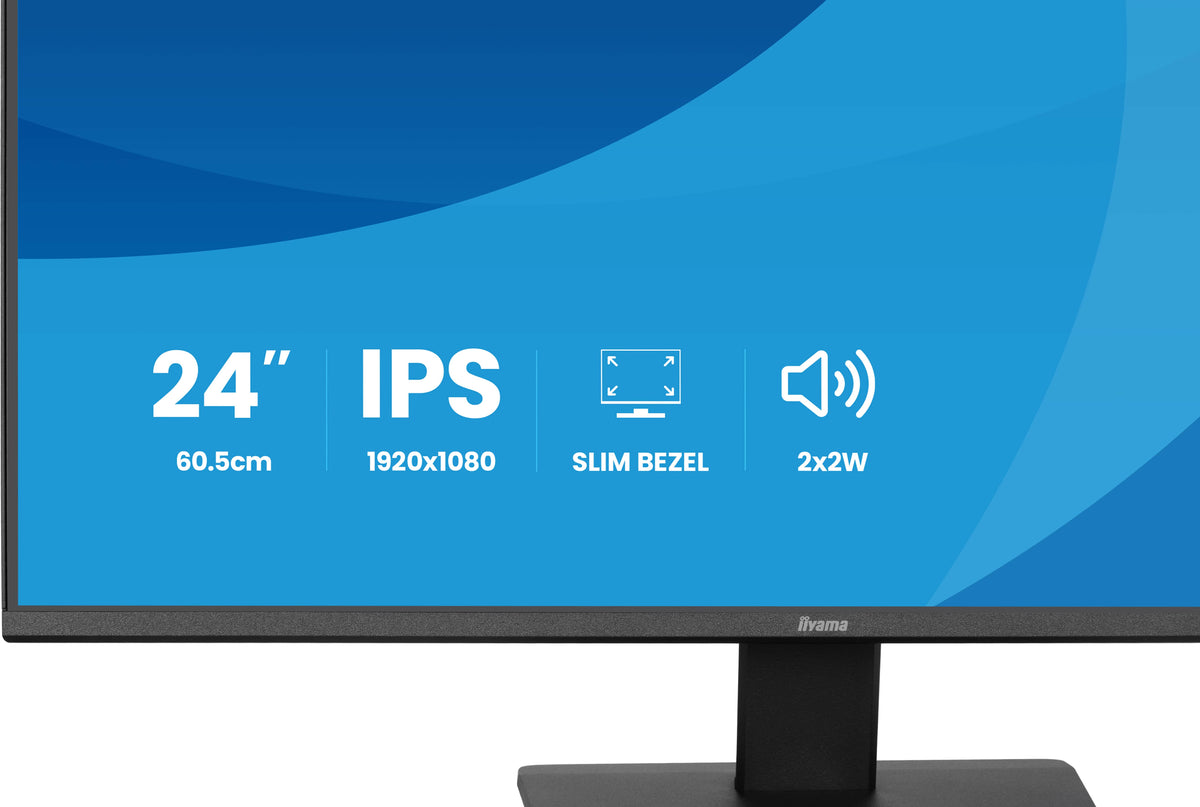 Écran LED IIYAMA 24" Full HD 120Hz IPS - ProLite X2491HS-B1