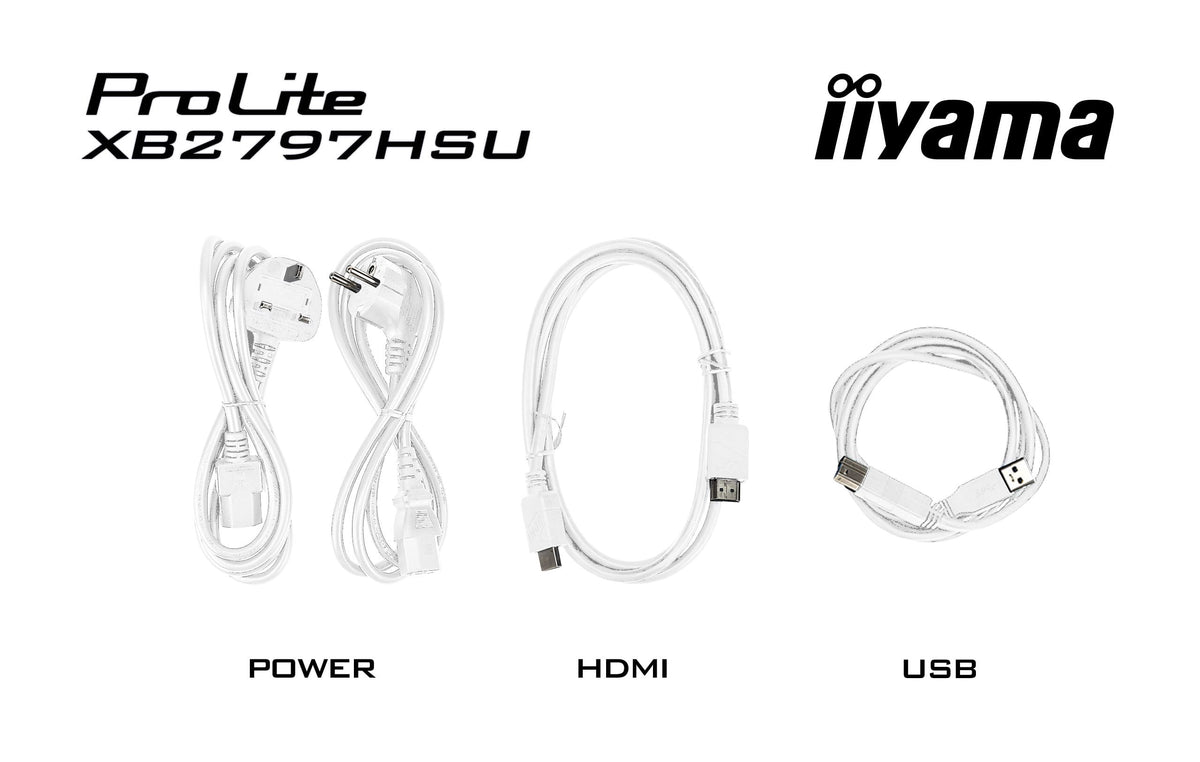 Écran LED 27" IIYAMA ProLite XB2797HSU-W1 Full HD 120Hz