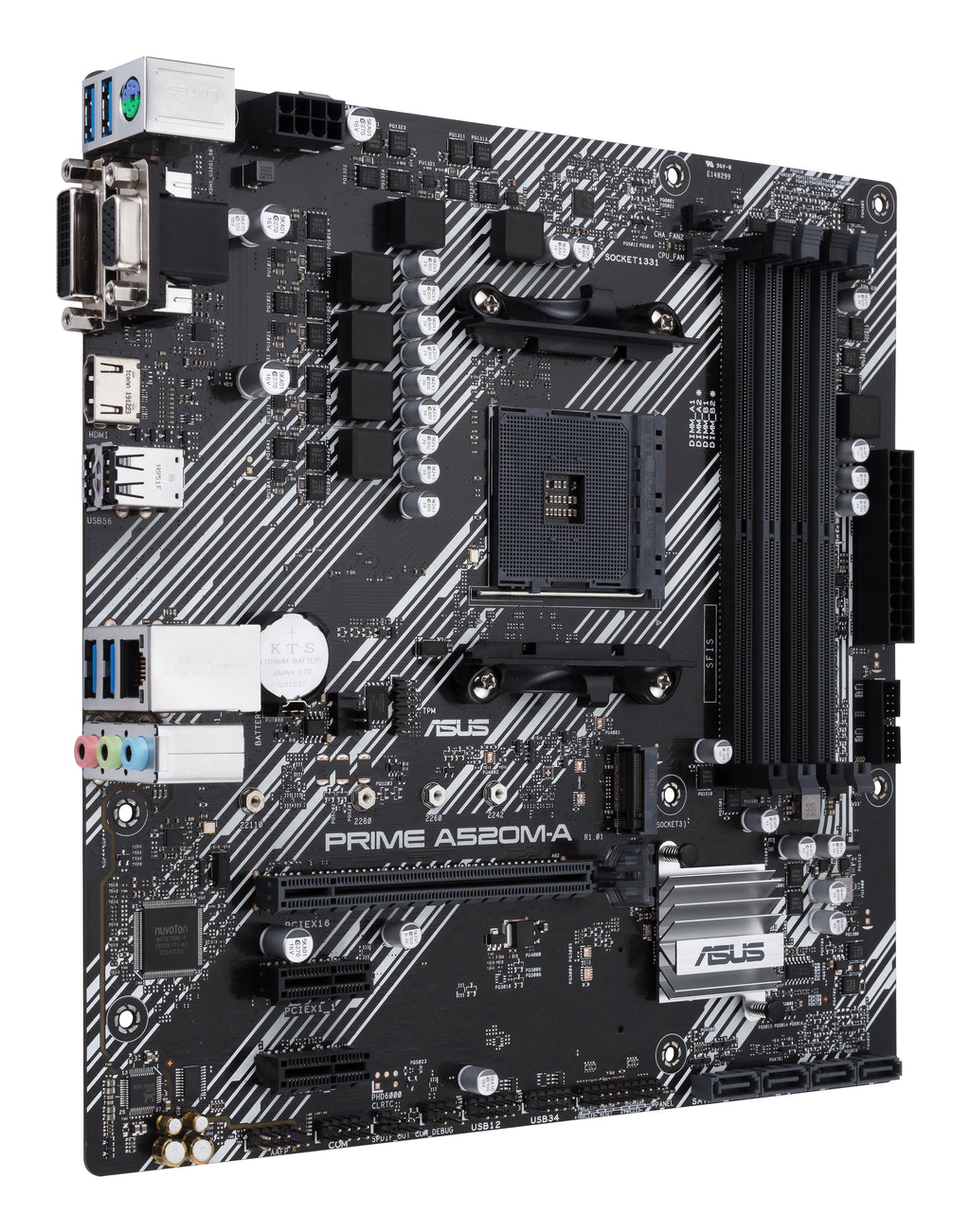 Carte-mère ASUS PRIME A520M-A II Socket AM4 A520