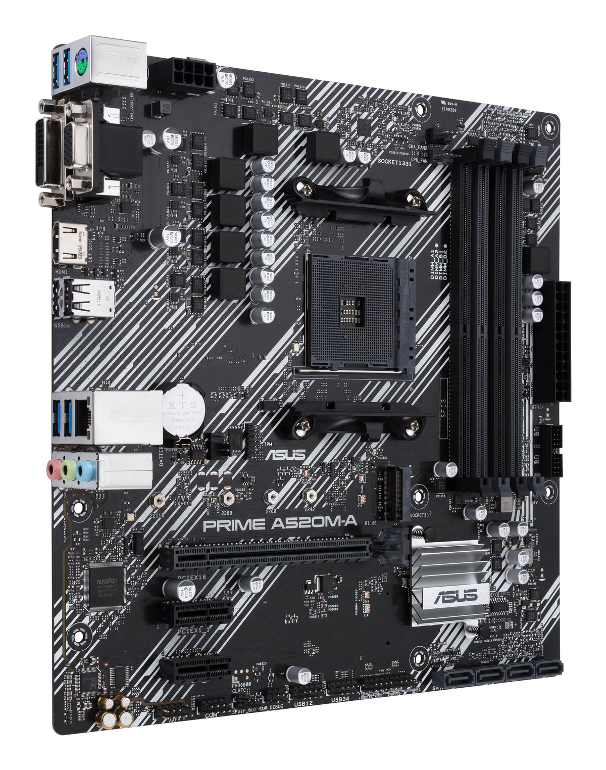 Carte-mère ASUS PRIME A520M-A II Socket AM4 A520