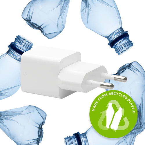 Adaptateur secteur 20W PD USB-C blanc DBRAMANTE1928