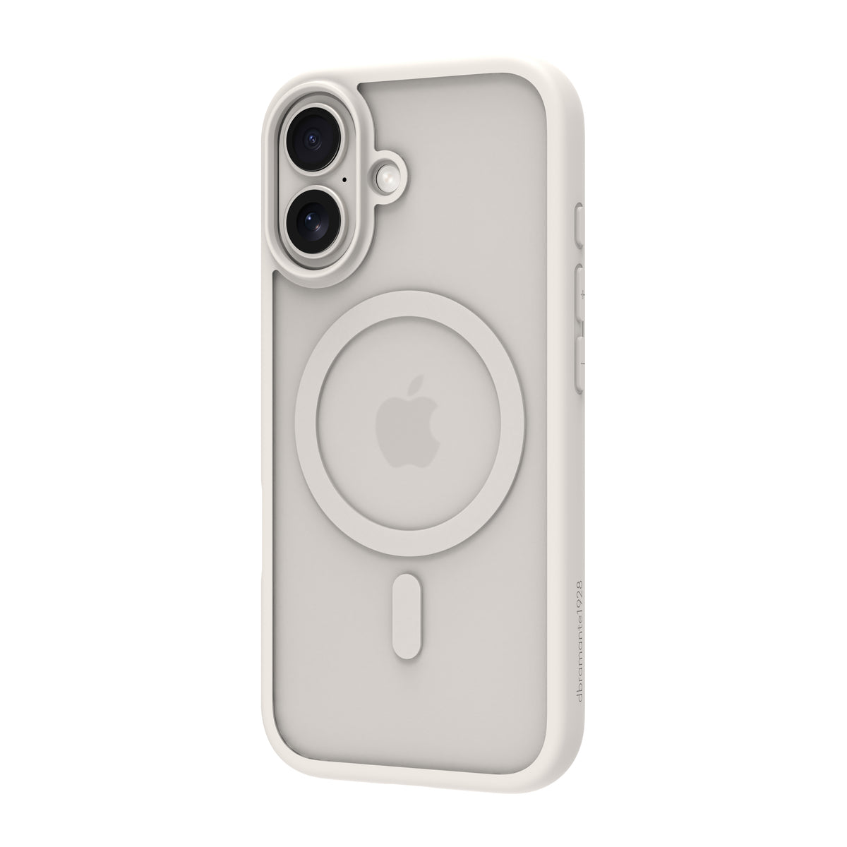 Coque iPhone 17 MagSafe blanc - DBRAMANTE1928