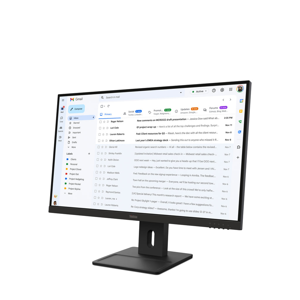 Écran Lenovo ThinkVision E27-40 27" Full HD IPS - Offre