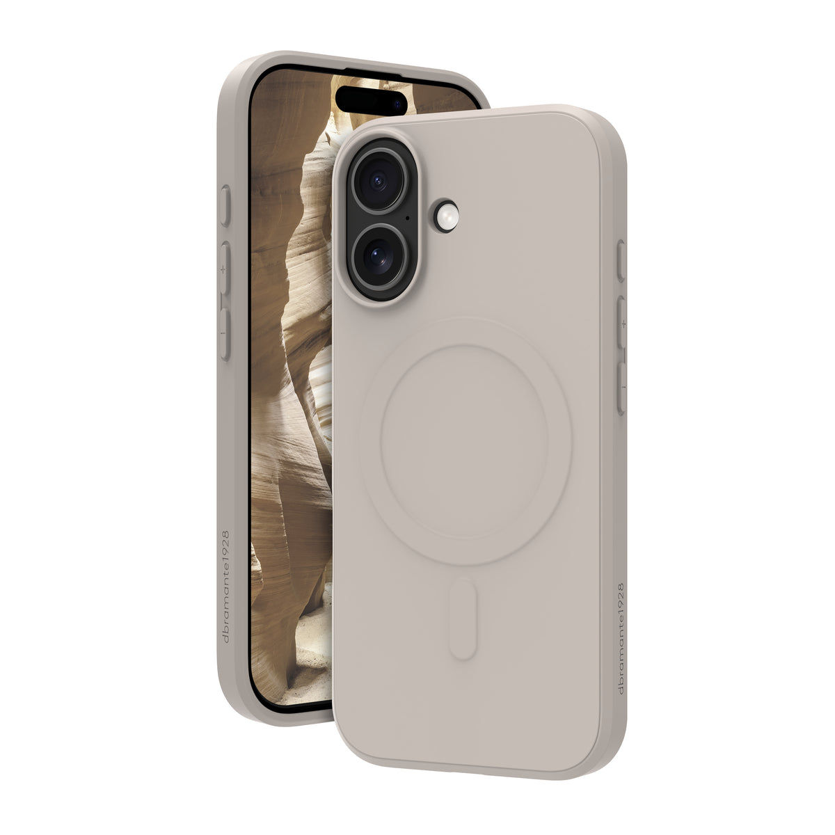 Coque iPhone 17 MagSafe grès - DBRAMANTE1928
