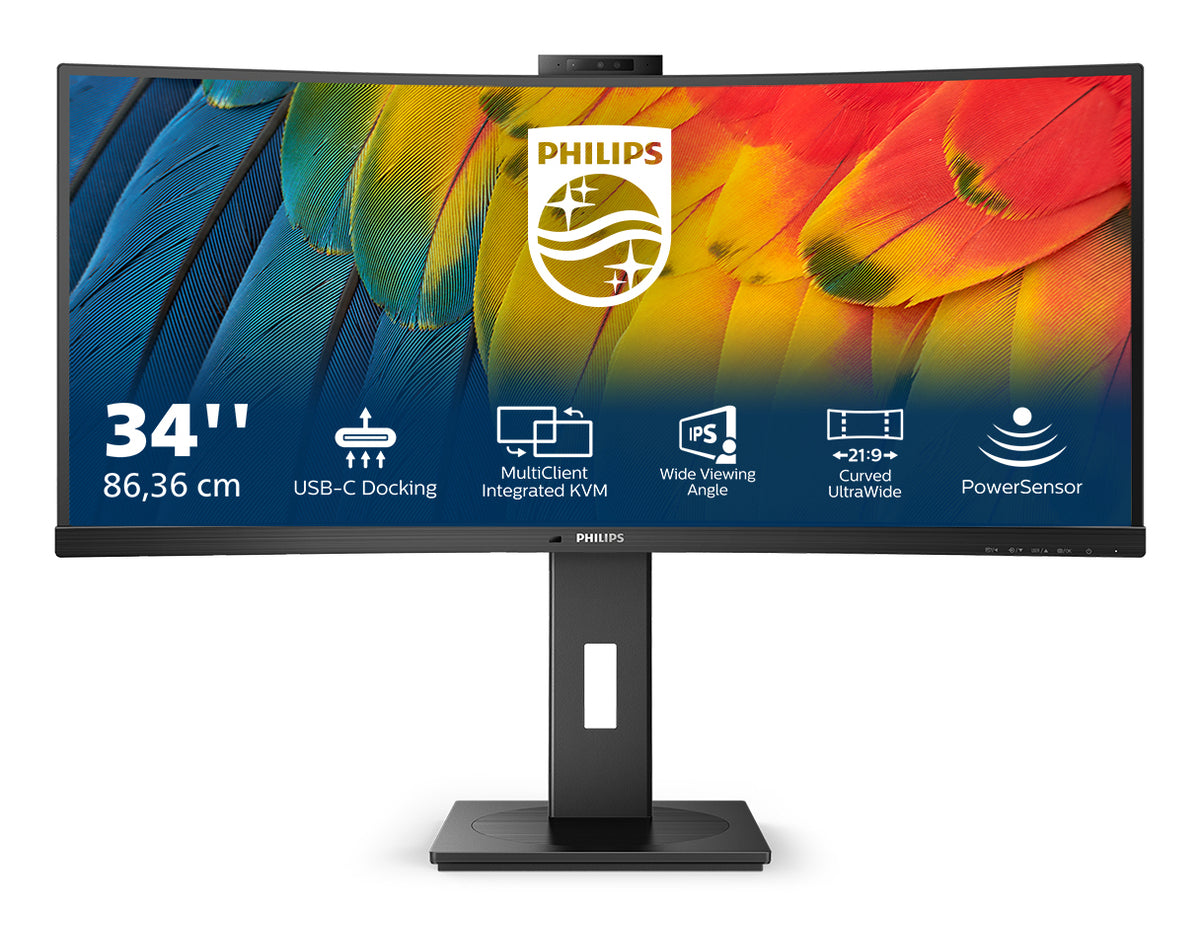 Philips 34B1U5600CH - Moniteur incurvé 34" WQHD 120Hz