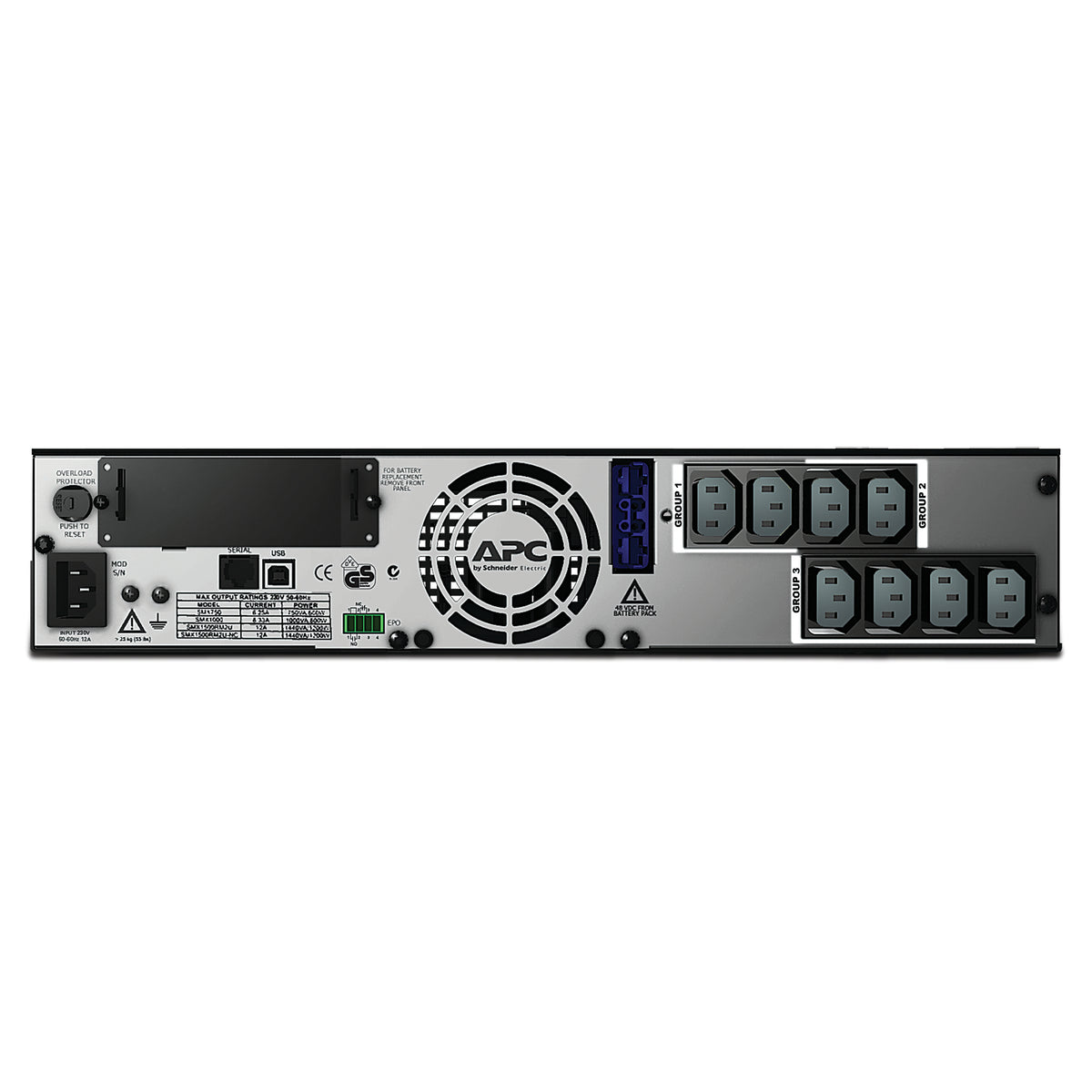Onduleur APC 1500 VA 1200 W - Protection serveurs & réseau