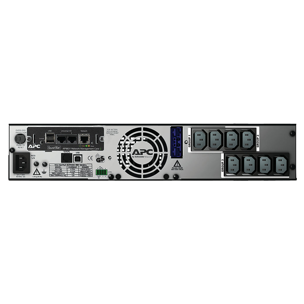 APC Smart-UPS X 1500 Rack/Tower LCD - 1200W/1500VA