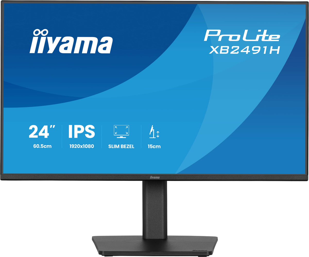 Écran LED IIYAMA 24" Full HD 120Hz IPS - ProLite XB2491H-B1