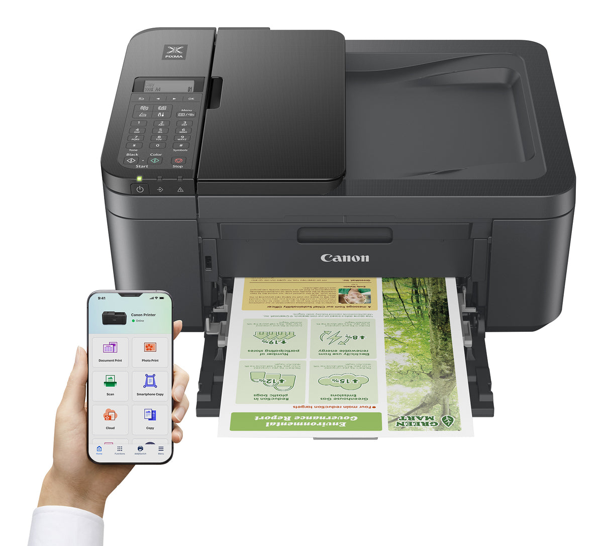 Canon PIXMA TR4755i - Imprimante multifonctions couleur Wi-Fi