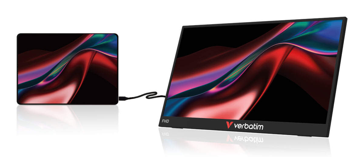 Écran portable Verbatim 15.6" Full HD - Light Series