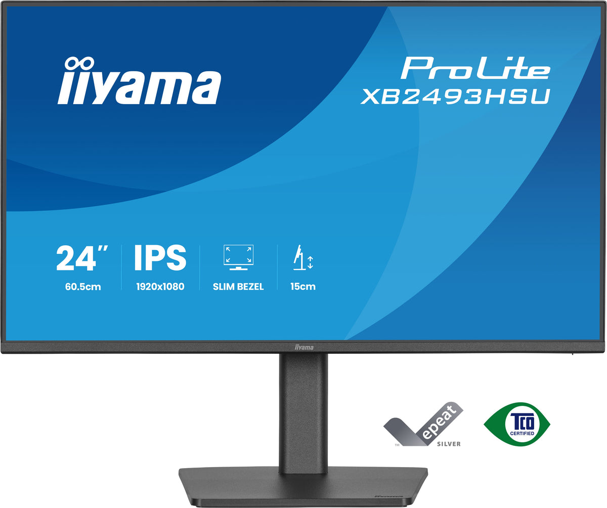 Écran LED IIYAMA 24" Full HD 120Hz IPS - ProLite XB2493HSU-B1
