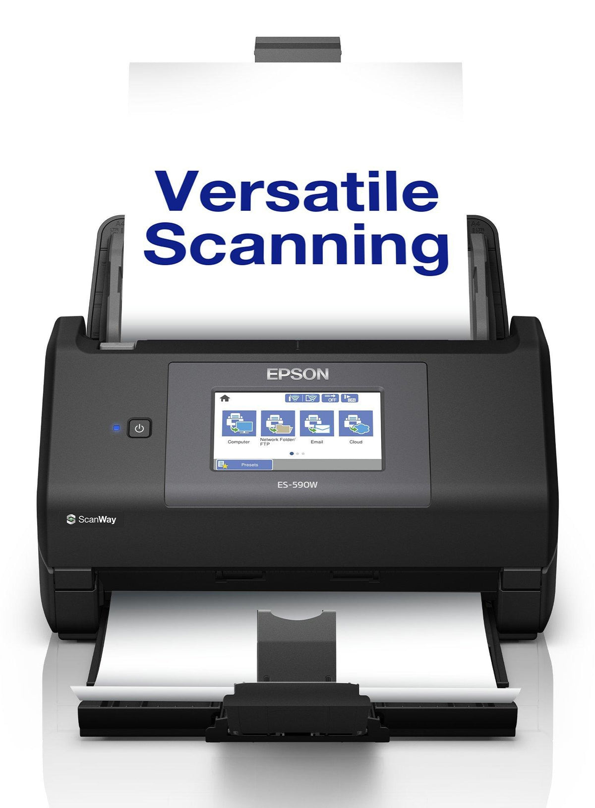 Scanner Epson WorkForce ES-590W - 45 ppm - Wi-Fi - 600 dpi