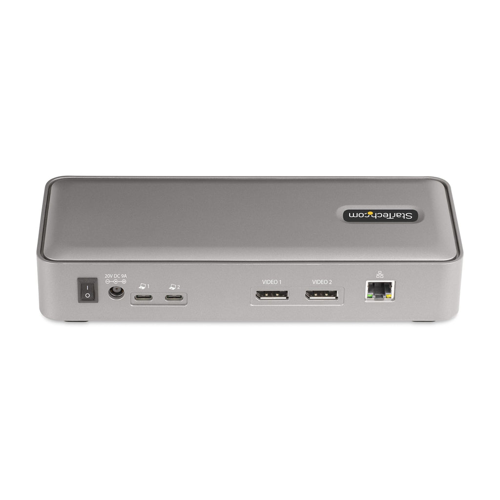 Station d'accueil Double DP 4K 60Hz - USB-C 3.2 Gen 2 - StarTech