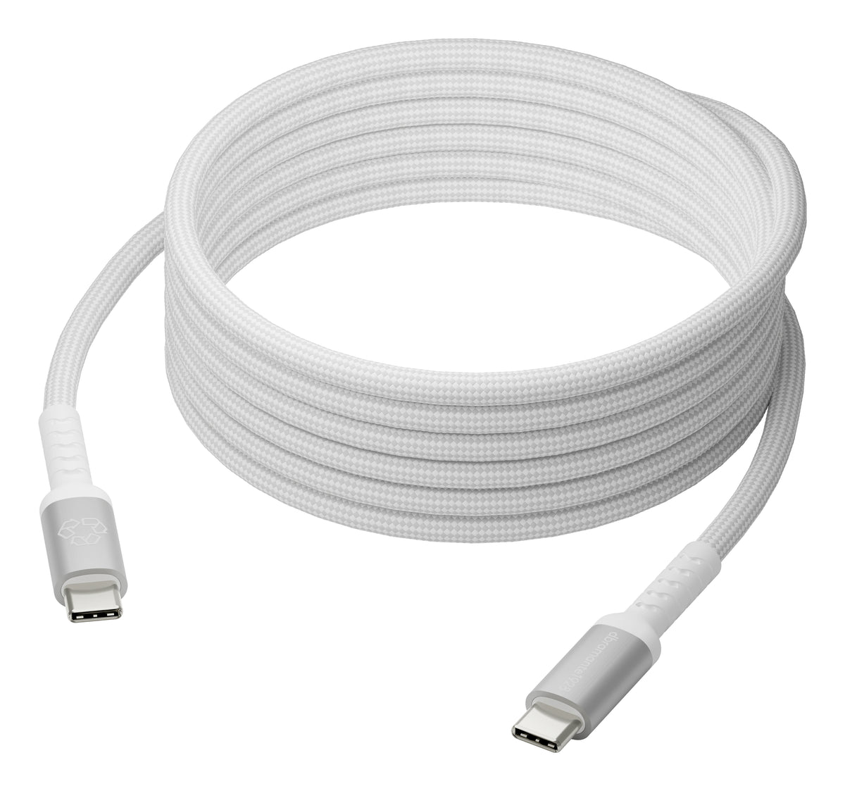 Câble USB-C 3m 100W blanc - DBRAMANTE1928