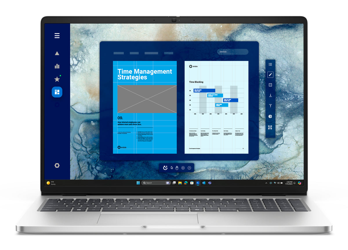 PC Portable Dell Pro 16 - Intel Core Ultra 7 - 16 Go RAM - 512 Go SSD