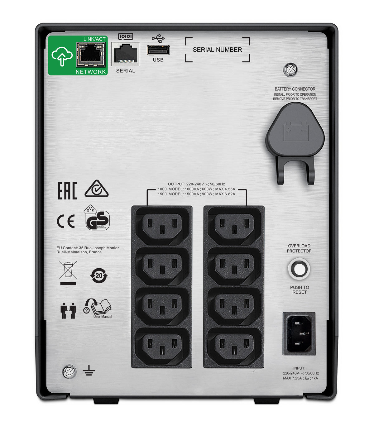APC Smart-UPS C 1500VA LCD 230V - Onduleur fiable