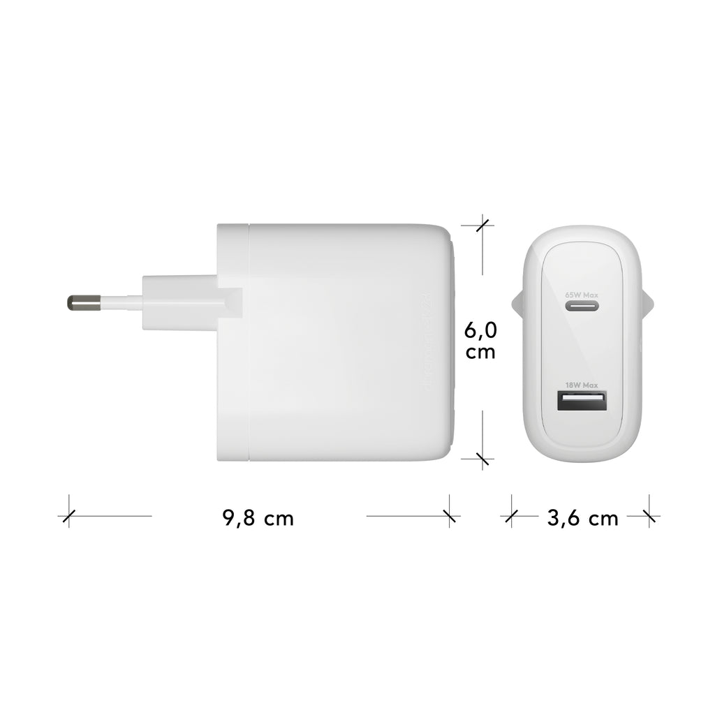 Adaptateur secteur 65W DBRAMANTE1928 - Charge rapide