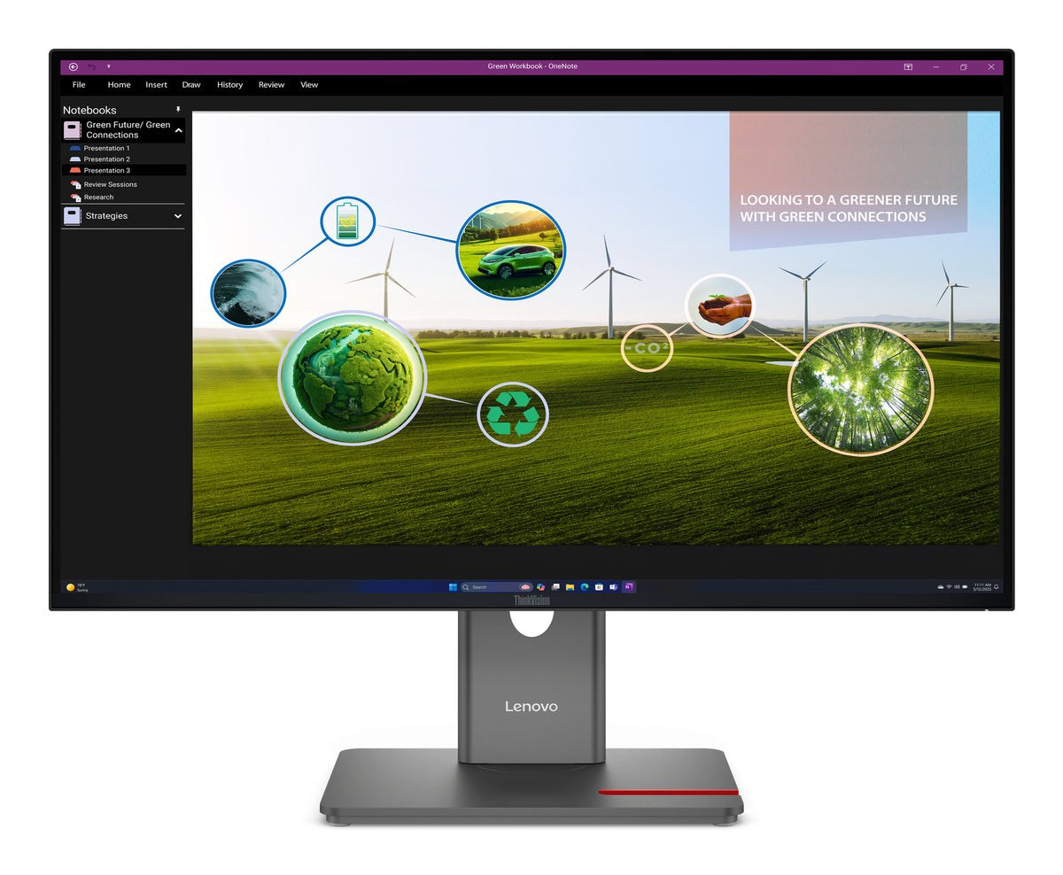 Écran LED 27" QHD 120Hz Lenovo ThinkVision P27Q-40