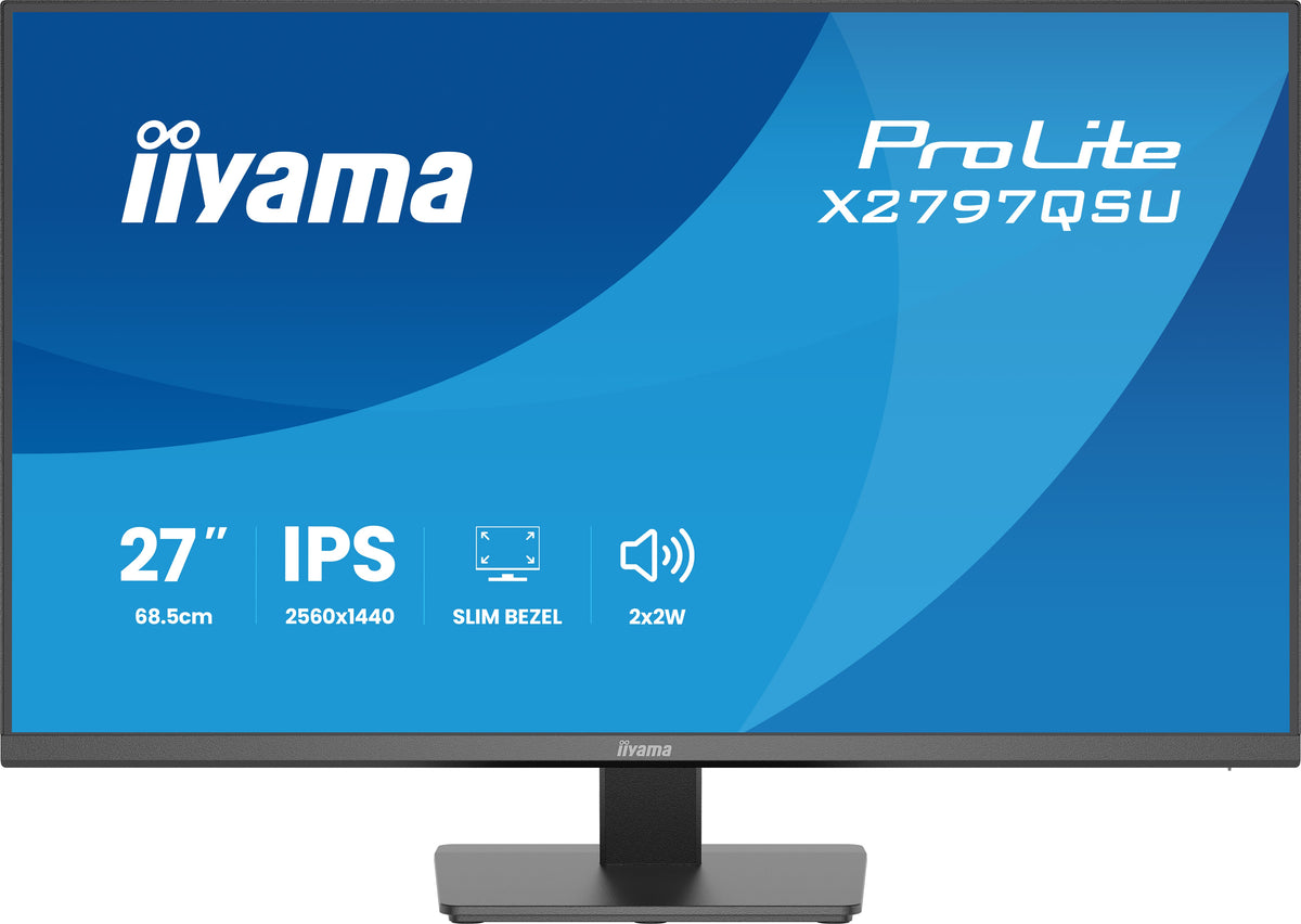 Écran IIYAMA 27" QHD 75Hz IPS - ProLite X2797QSU-B1