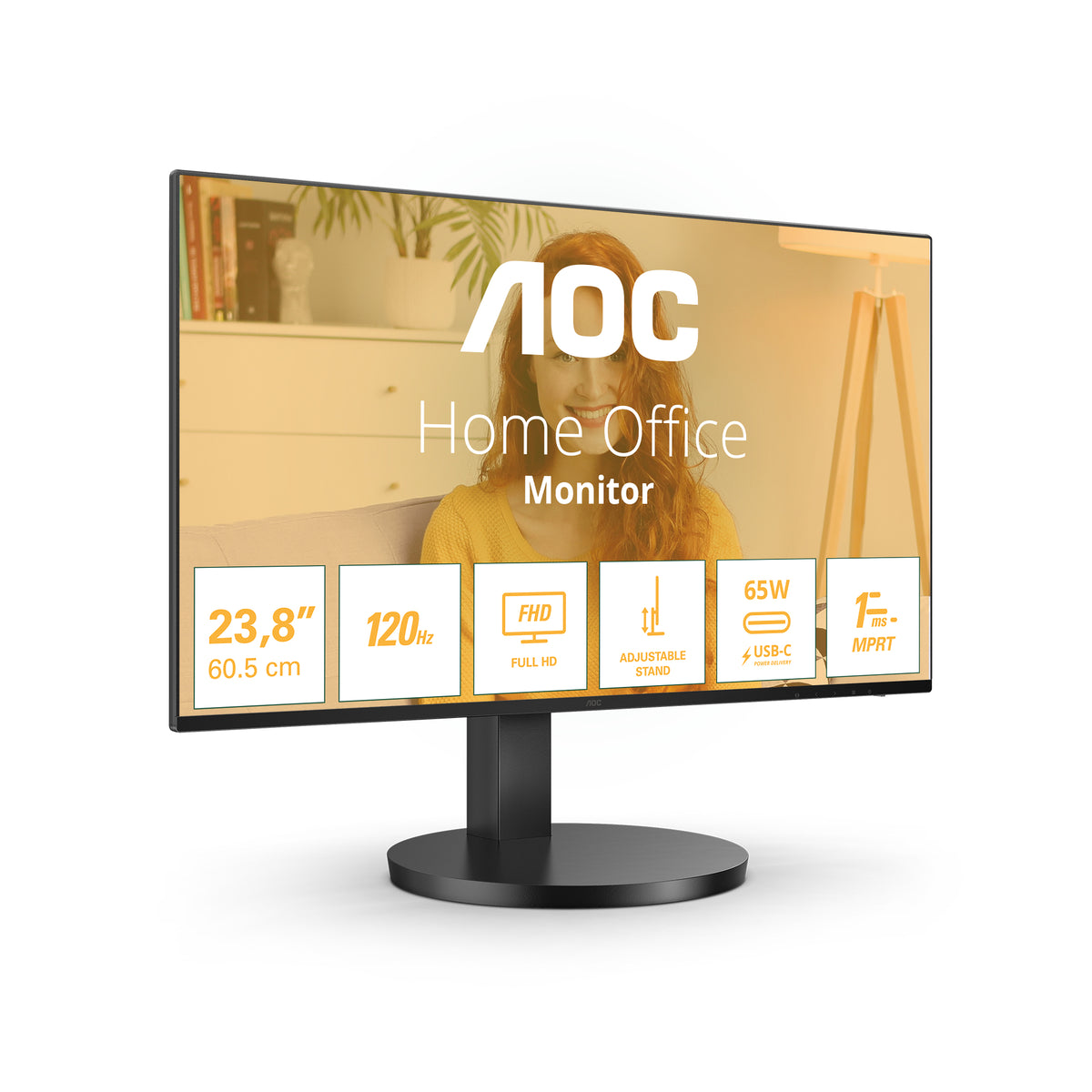 Écran LED AOC 24" Full HD 100Hz IPS - 24B3CF2