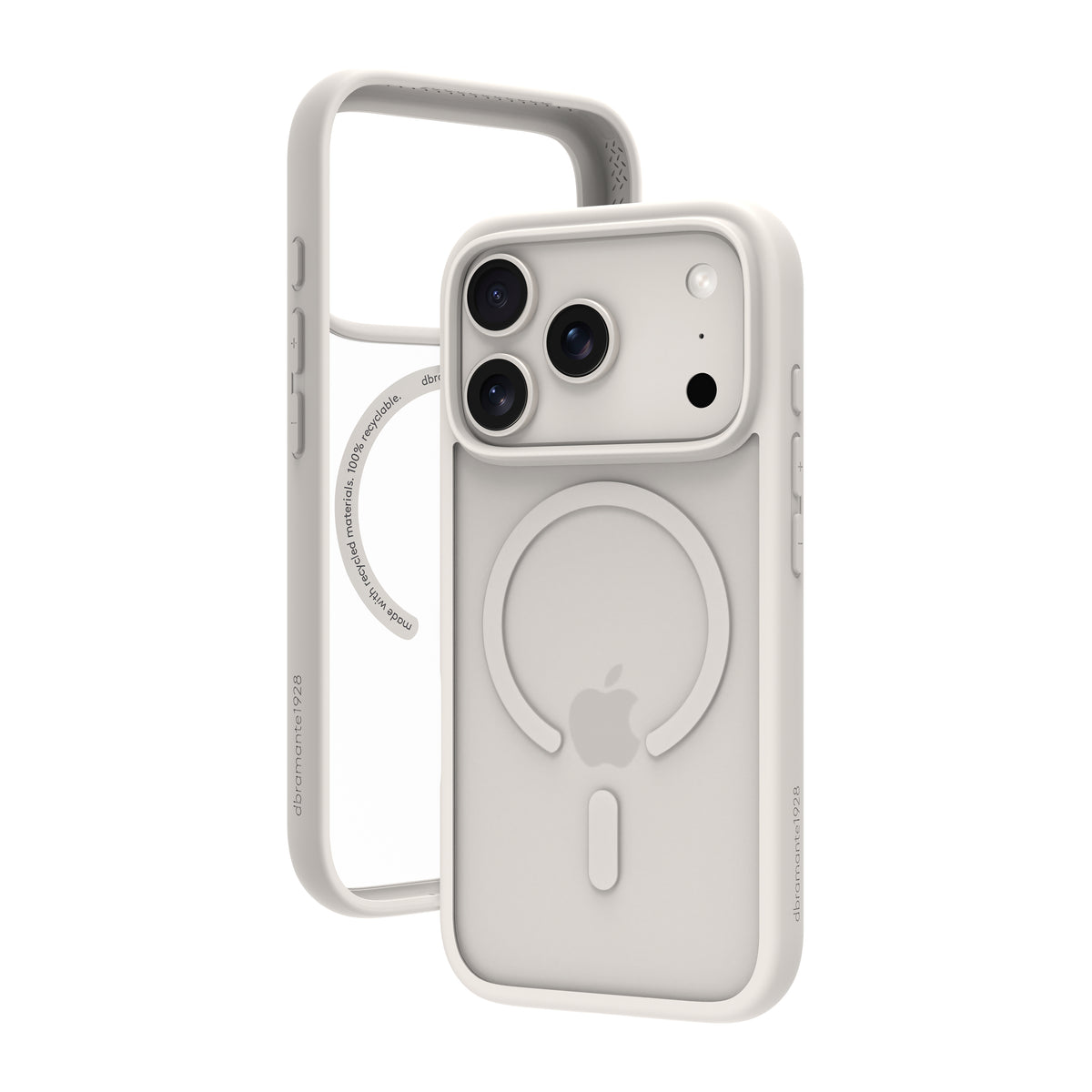 Coque iPhone 17 Pro MagSafe Blanc - DBRAMANTE1928