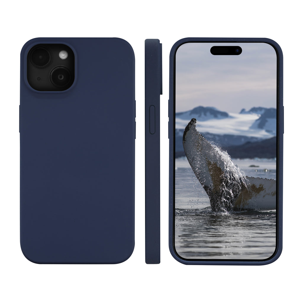 Coque iPhone 13/14/15/16/17 MagSafe Bleu Pacifique