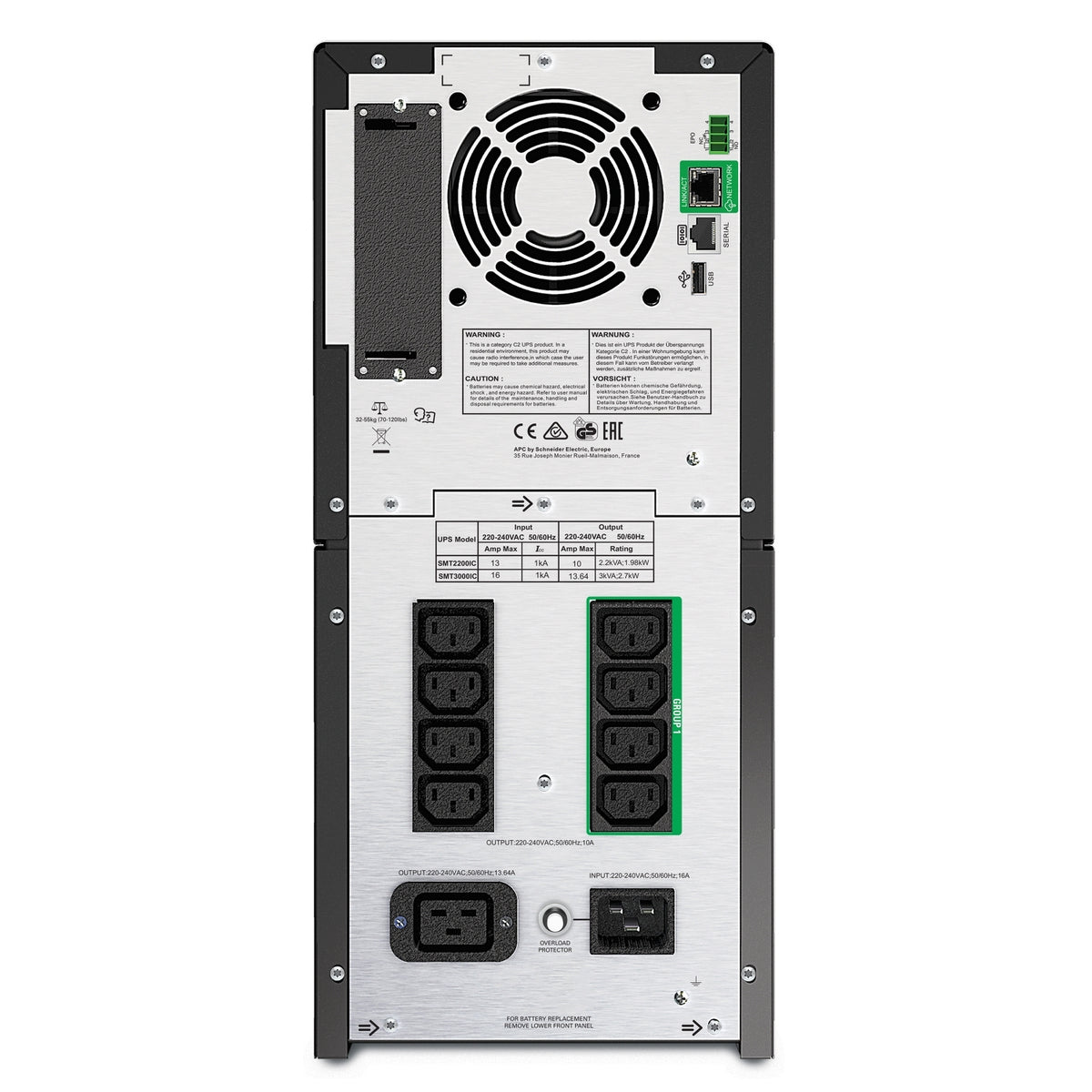 APC Smart-UPS SMT3000IC Onduleur 2700W 3000VA