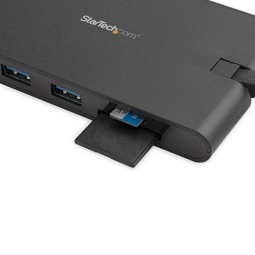 Station d'accueil USB-C 4K HDMI/VGA + Lecteur SD - StarTech