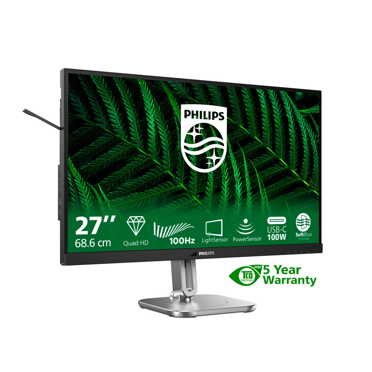Philips 27B2G5601 - Moniteur QHD 27" 100Hz IPS - USB-C