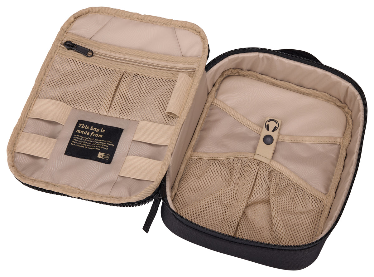 Boîtier accessoires polyester 600D noir - CASE LOGIC