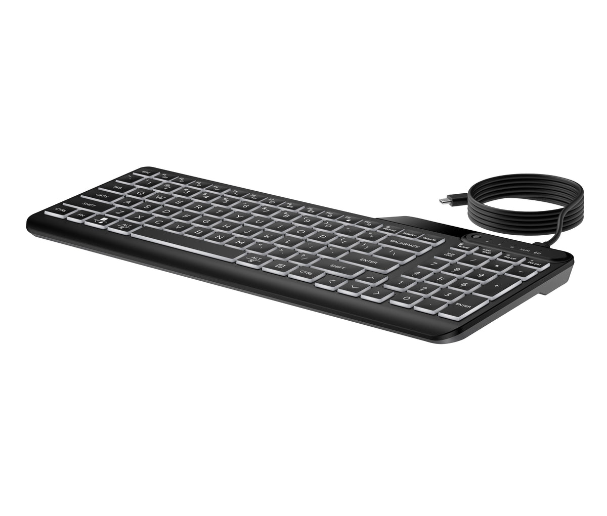 HP 400 Clavier compact rétroéclairé 12 touches programmables