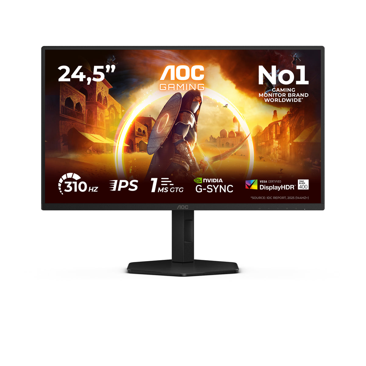 Écran gaming AOC 25" 310Hz Full HD - 25G4SXU