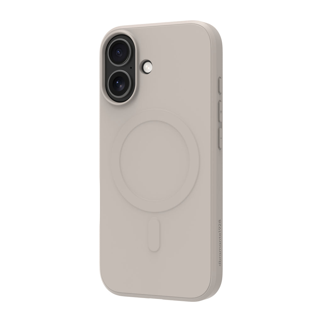 Coque iPhone 17 MagSafe grès - DBRAMANTE1928