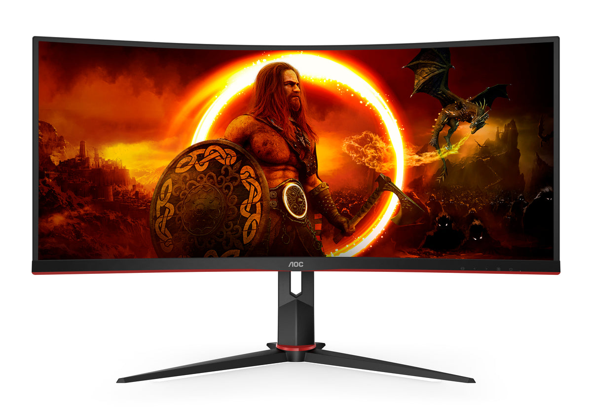 AOC CU34G2XP/BK Écran Gaming 34" WQHD 180Hz HDR400